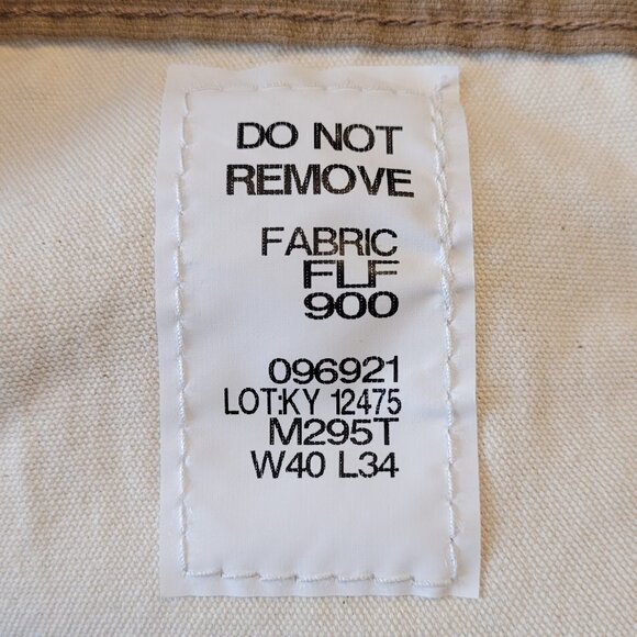 Tyndale Men's FRMC Khaki Work Utility Pants Canvas Flame Resistant Size 40x34 - Picture 14 of 15